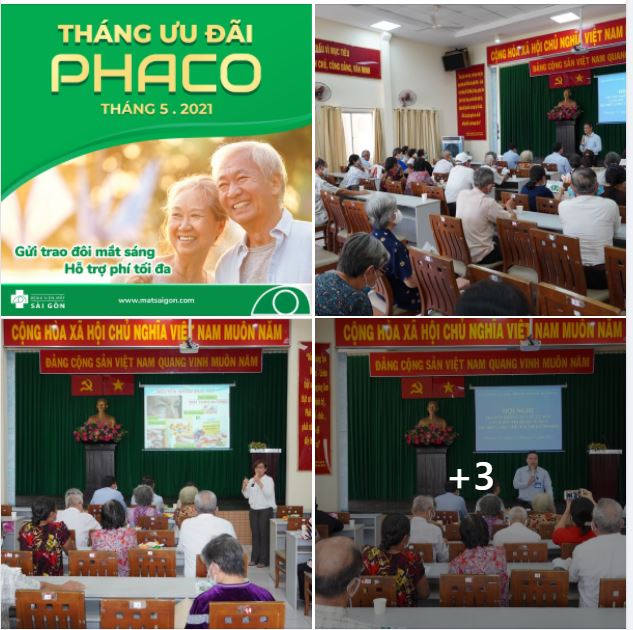BỆNH VIỆN ĐA KHOA MẮT SÀI GÒN TỔ CHỨC HỘI THẢO BỆNH LÝ ĐỤC THỦY TINH THỂ CHO HỘI NGƯỜI CAO TUỔI