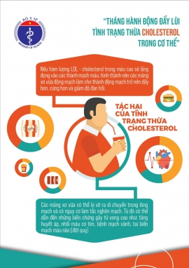 Hành động đẩy lùi Cholesteron trong cơ thể - Bệnh viện Nội Tiết Trung ương