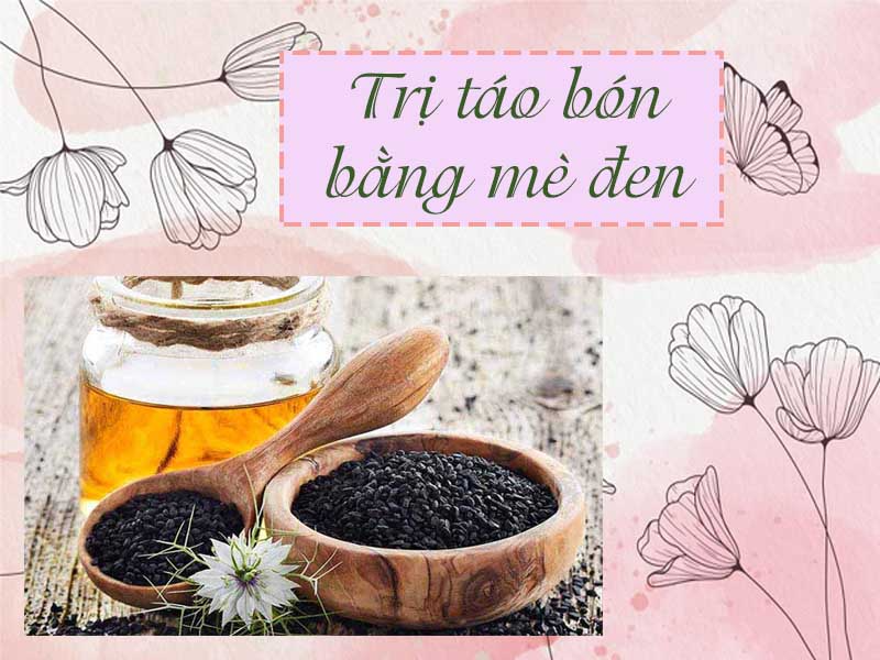 Mè đen là loại hạt có tác dụng nhuận tràng rất tốt