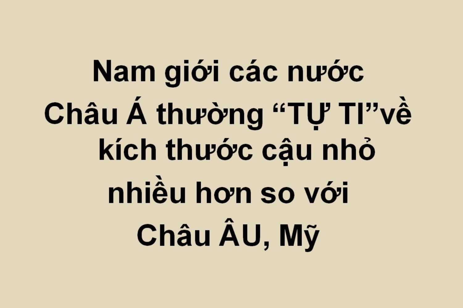 Nỗi khổ tâm của anh em Châu Á